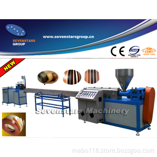 New PVC Edge Banding Making Machine / PVC Edge Banding Extrusion Line
